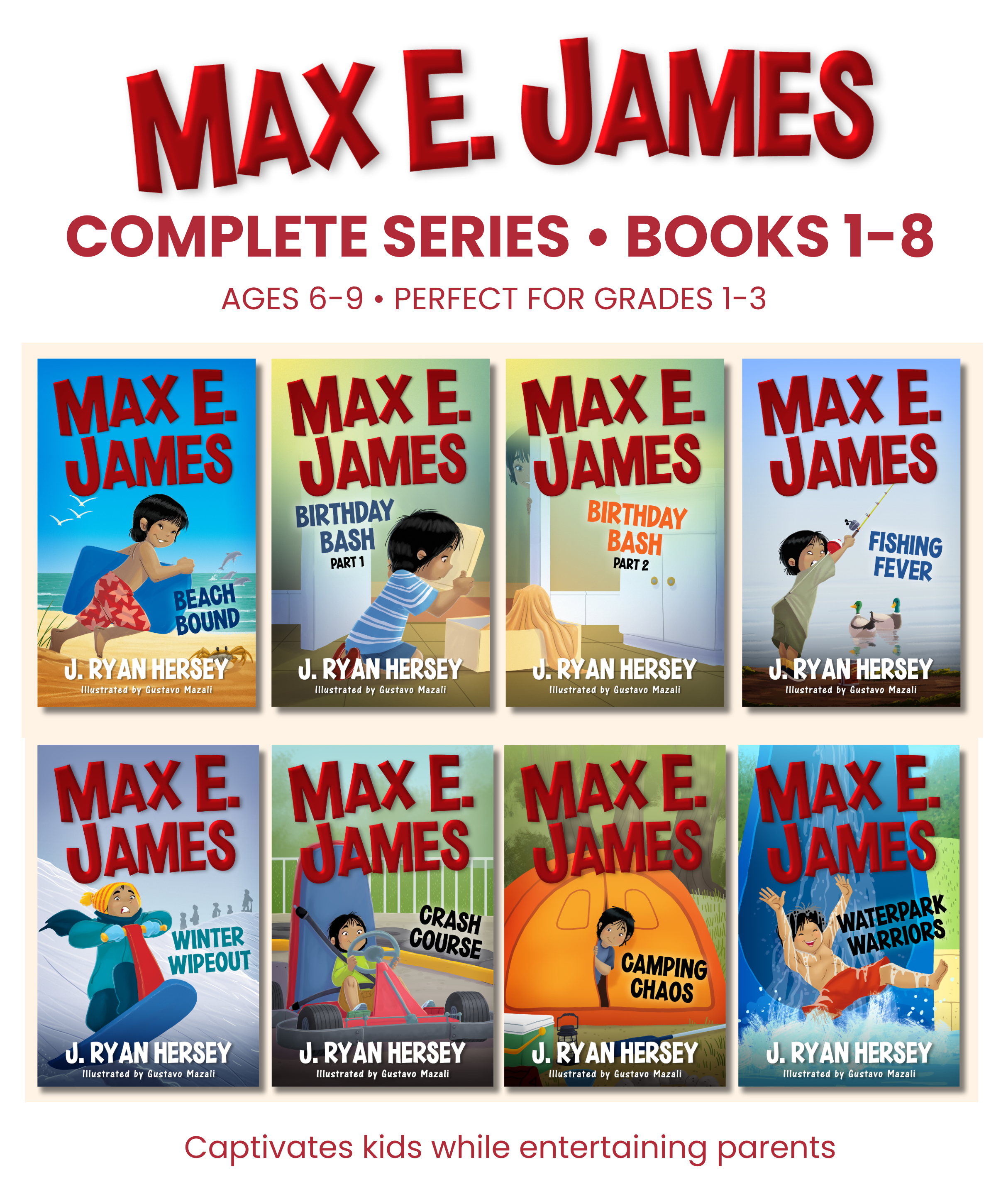 Max E. James Complete Series Box Set Books 1-8